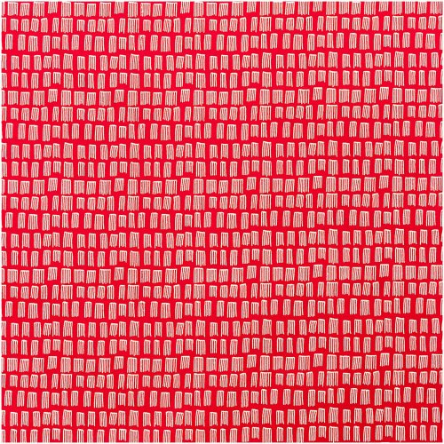 Baumwolle - Striche - rot - Jardin Japonais - Rico Design